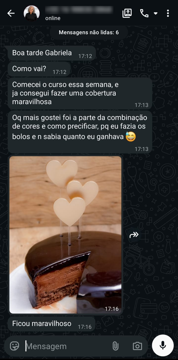 Depoimento de aluna 2